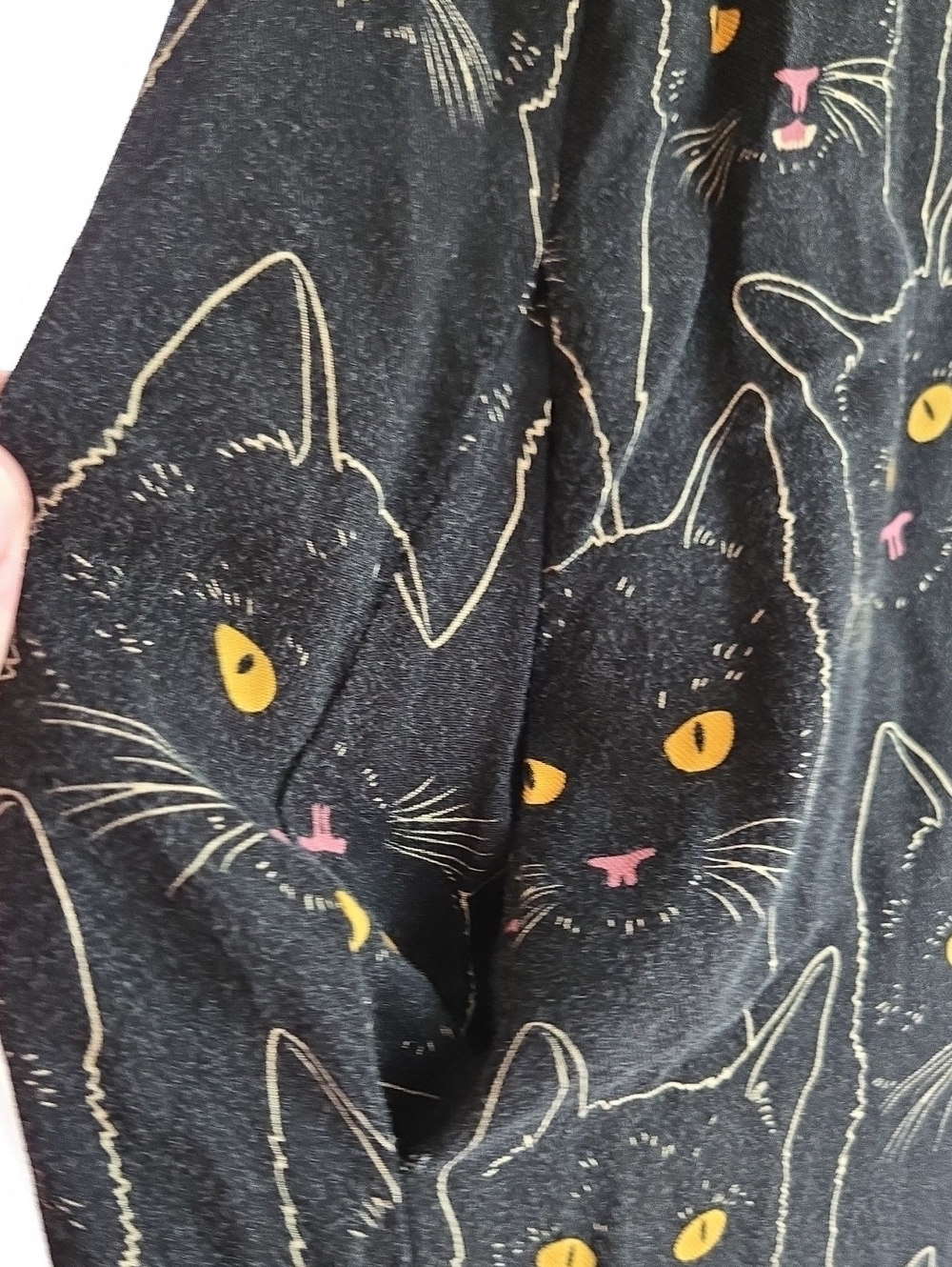 Dangerfield Modcloth Black Cat Mini Dress AU18 US14 - Picture 6 of 7